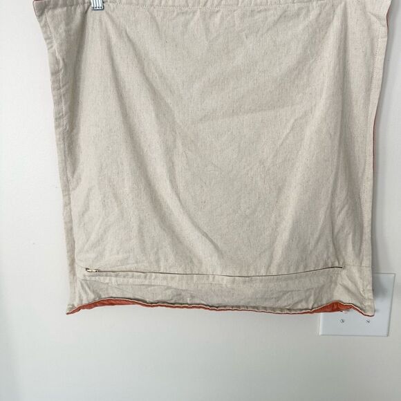 Threshold Crushed Velvet Rust Pillows Covers (2) 20”x20” - Picture 4 of 5